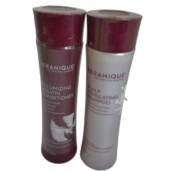 Keranique Other - Keranique Scalp Stimulating Shampoo & Volumizing Conditioner Each 8 oz. New